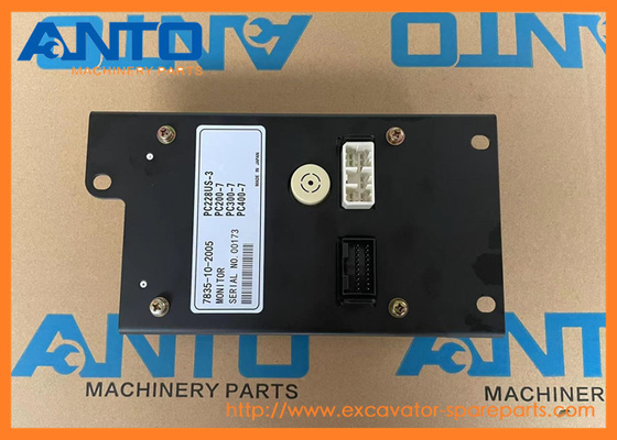 7835-10-2005 7835102005 Monitor Excavator Spare Parts For KOMATSU PC160 PC200 PC220 PC228 PC228US