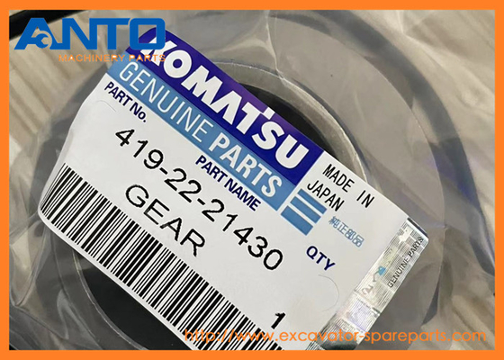 419-22-21430 4192221430 Gear KOMATSU Wheel Loader Spare Parts For WA320-6