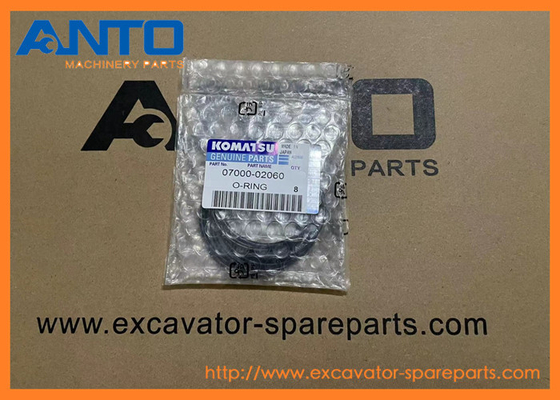07000-02060 07000-12060 R0700002060 O-Ring KOMATSU Excavator Spare Parts For PC160LC-8
