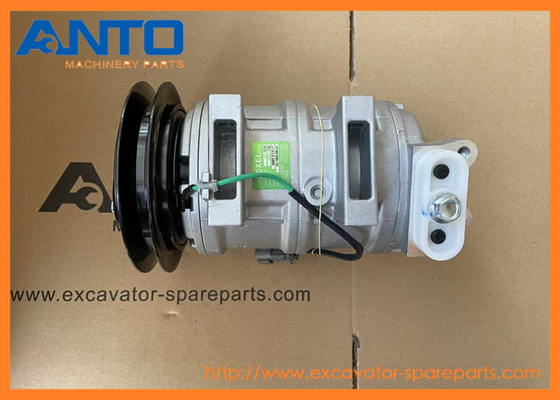 22U-979-1711 22B-979-1630 Compressor KOMATSU Excavator Air Conditioning Parts For PC138US-2
