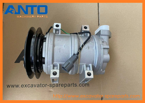 22U-979-1711 22B-979-1630 Compressor KOMATSU Excavator Air Conditioning Parts For PC138US-2