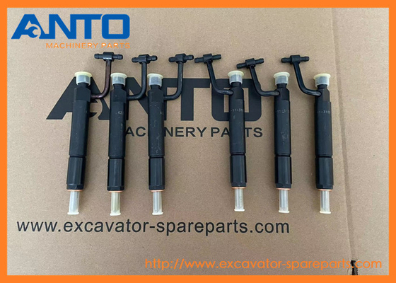 6222-13-3300 6221-11-3100 Fuel Injector KOMATSU Excavator Spare Parts For SA6D108E-2A-S7
