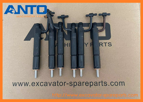 6222-13-3300 6221-11-3100 Fuel Injector KOMATSU Excavator Spare Parts For SA6D108E-2A-S7