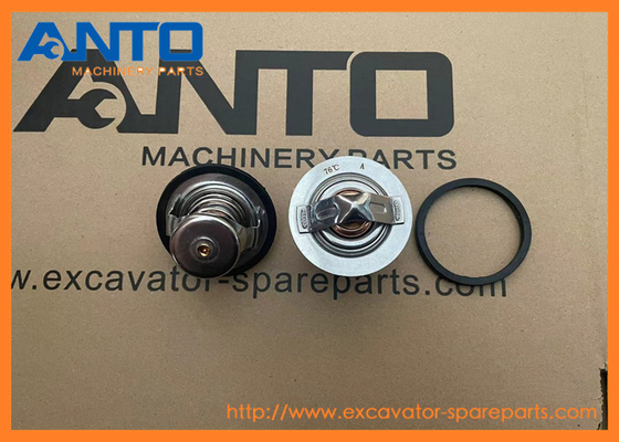 121850-49800 Thermostat YANMAR Excavator Spare Parts For 4TNV94 4TNV98