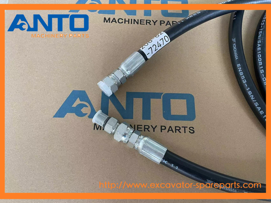 208-62-72470 2086272470 Hose KOMATSU Excavator Spare Parts For PC400LC-8
