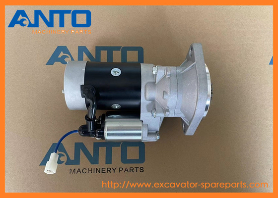 YM129136-77011 Starter Motor KOMATSU Excavator Spare Parts For 4D88E-6 PC45R-8