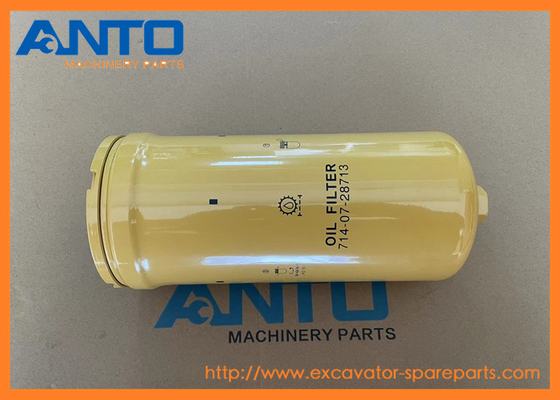 714-07-28713 714-07-28712 Oil Filter KOMATSU Wheel Loader Spare Parts For WA380-6