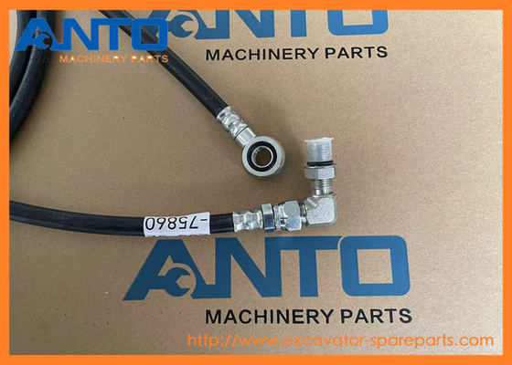 208-62-75860 2086275860 Hose Excavator Spare Parts Fitting For KOMATSU PC400 PC450 PC550