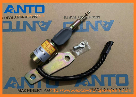 3991625 5267132 Fuel Shutoff Solenoid Valve Excavator Spare Parts For 6BT 5.9L
