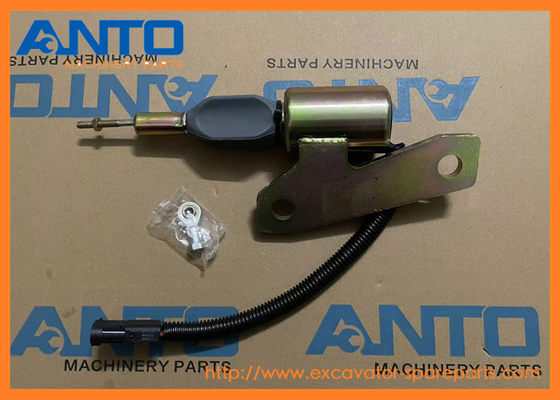 3991625 5267132 Fuel Shutoff Solenoid Valve Excavator Spare Parts For 6BT 5.9L