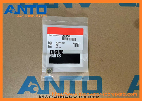3900240 Hex Nut Excavator Spare Parts For HYUNDAI R140LC-7 R210LC7 R290LC7