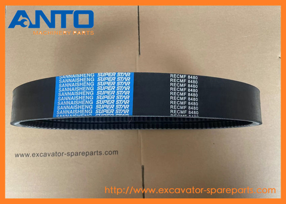 4603925 Fan Belt Excavator Engine Parts Fitting For HITACHI SCX700-2 SCX800-2 SCX800HD-2