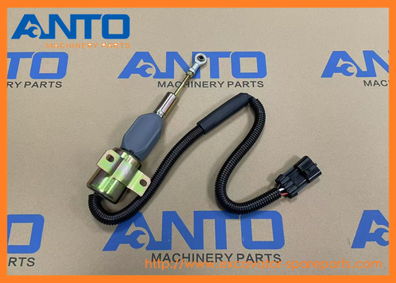 504017345 Solenoid Valve KOBELCO Wheeled Excavator Spare Parts For WX170 WX200