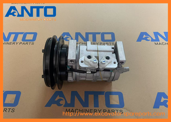 YA00003888 Compressor HITACHI Excavator Air Conditioner Parts Fitting For ZW250-5B