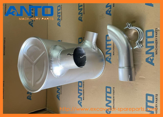 6732-11-5840 6732115840 Muffler Excavator Engine Parts For KOMATSU S4D102E