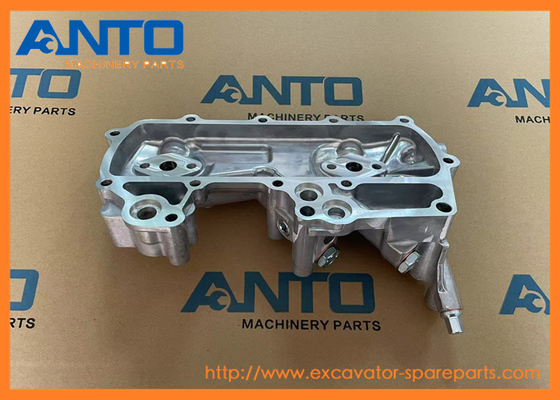 139-8022 ME402477 Oil Cooler Cover Assy Excavator Spare Parts For 4M40 307C 308C