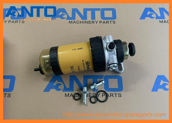 320/07140 32007140 Fuel Filter Assembly JCB Excavator Spare Parts For 3CX 4CX 5CX