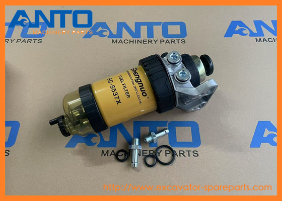 320/07140 32007140 Fuel Filter Assembly JCB Excavator Spare Parts For 3CX 4CX 5CX