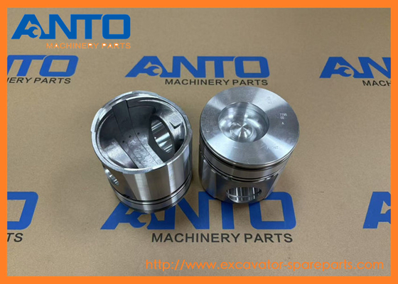 3957795 Piston HYUNDAI Excavator Spare Parts For R140LC-7 R210LC-7 R220LC-9S