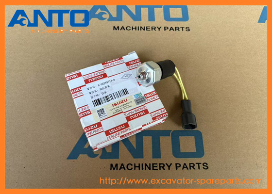 8-98249724-0 8-98249724-1 Oil Pressure Sensor Isuzu Excavator Spare Parts Fitting For 6BG1 6HK1