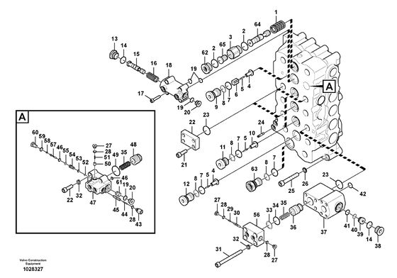 VOE949238 O-Ring Excavator Spare Parts For Vo-Lvo EC140B EC160B EC160C EC160D EC180B