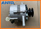 1812005307 1-81200530-7 6BG1 ISUZU Engine Parts Excavator Generator For Hitachi ZX200 ZX200-3G