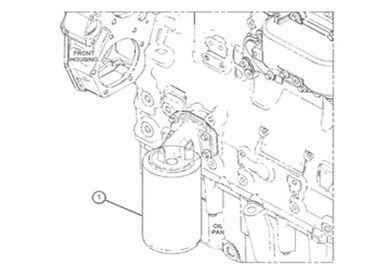 7W2326 7W-2326  315 3306B  Excavator Engine Oil Filter