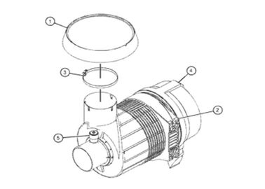 206-5234 206-5235 Inner Air Filter Outer Air Filter For  315C 318C 319C Excavator