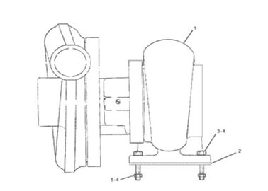 7C8632  3306 D6H Excavator Turbocharger