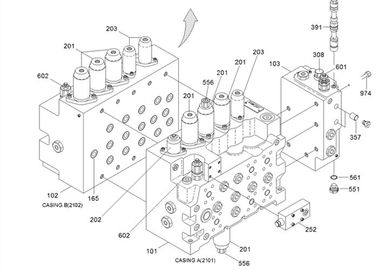 Relief Valve V9402034982 Hyundai R210LC3