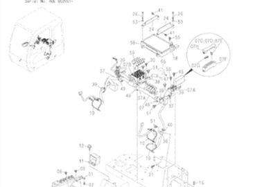 Hitachi ZX200 Excavator Controller 9226748