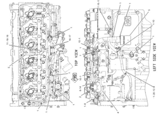 215-3249 2153249 C9 Engine Electrical Wiring Harness For 336D Excavator Parts