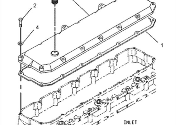  322C 1192940 1136250 Gasket For Bulldozer Spare Parts