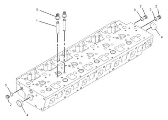  119-3036 Valve Stem Seal Applied To Bulldozer Spare Parts