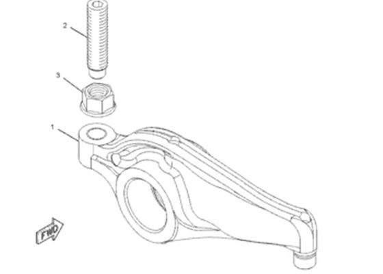 330D C9 Rocker Arm 163-2447 213-9320 544-0520 241-4806 1632447 2139320 5440520 2414806