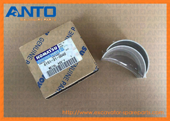 6151-31-3040 6150-31-3040 Conrod Bearing Metal Assy For Komatsu 6D125 Engine Parts