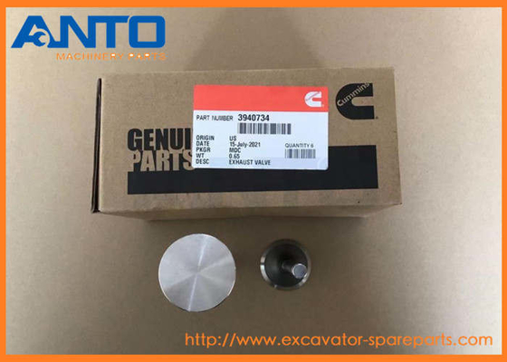 3940735 3940734 Intake Valve Exhaust Valve For HYUNDAI Excavator QSB6.7 Engine Parts