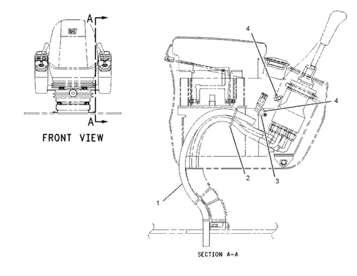 170-6959 1706959 HARNESS AS-OPERATOR CONTROLS for Excavator 312C 315C 318C 320C 322C