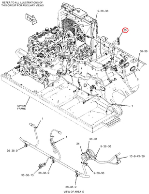 377-8103 3778103 369-4379 3694379 C6.6 Main Chassic Wiring Harness for 323D Excavator Parts