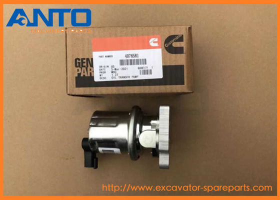 4076581 QSX15 Electric Fuel Transfer Pump For HYUNDAI R800LC9 Excavator Engine Parts